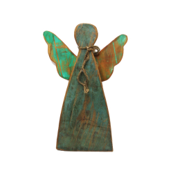 Anioł ze starego drewna 42cm XL